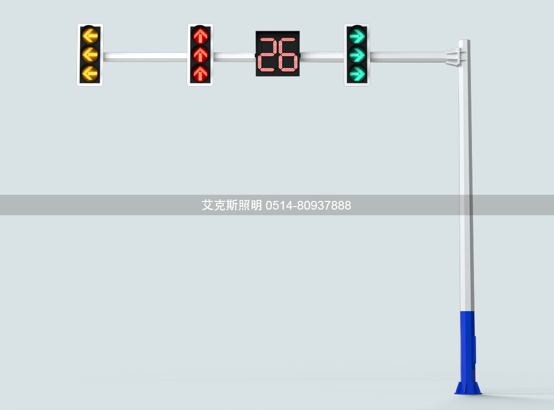 L型單懸臂八棱錐度信號(hào)燈桿